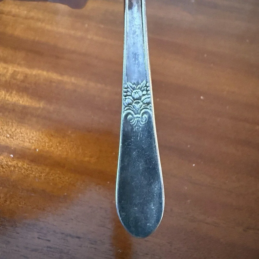 Set of 6 Vintage‎ 1847 Rogers Bros IS Place Oval Soup Spoon 7 1/4